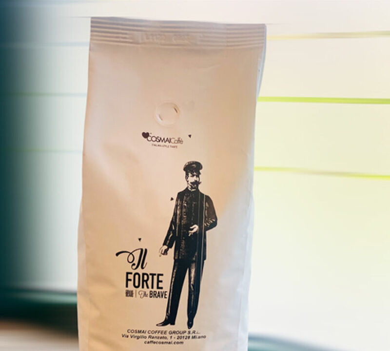 Cosmai Caff&egrave; - Caff&egrave; in grani per uso professionale - The Brave 5 kg image number 1