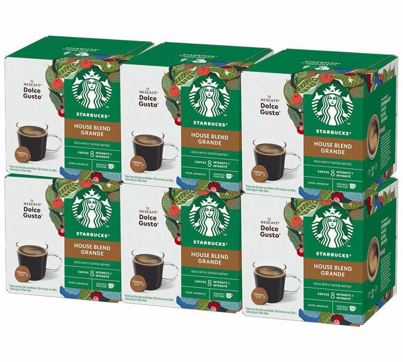 72 Nescaf&eacute;* Dolce Gusto* Compatible Pods House Blend &ndash; STARBUCKS image number 0