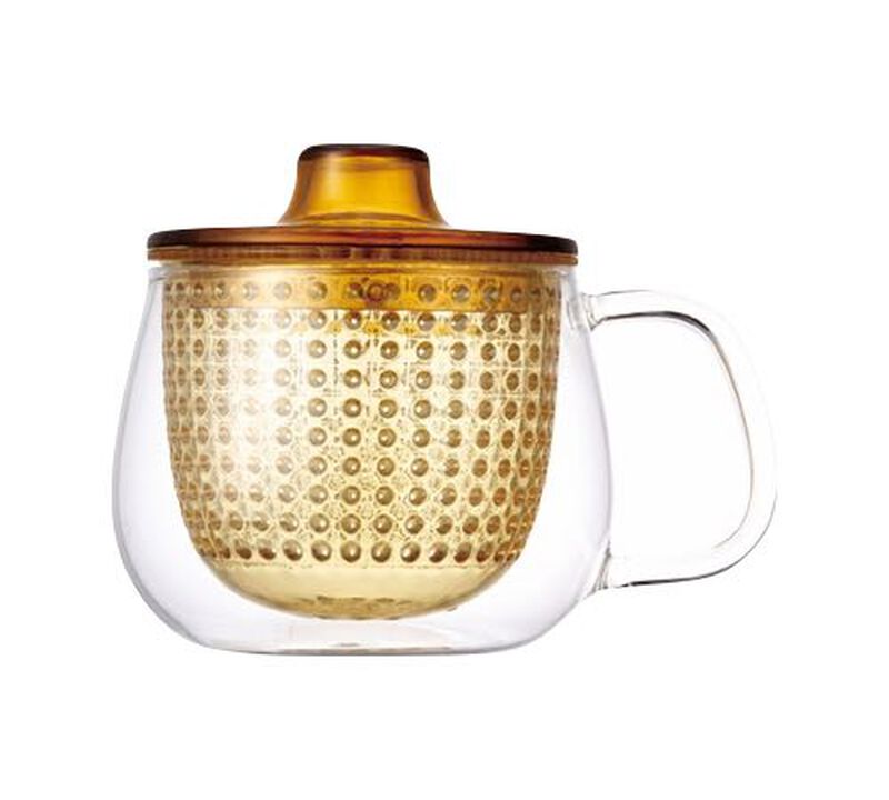 KINTO Unitea Unimug with yellow infuser - 350ml image number 0