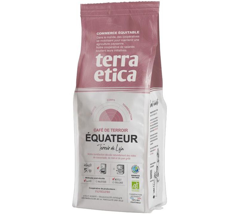 Terra Etica Organic Ground Coffee Ecuador - 250g image number 0