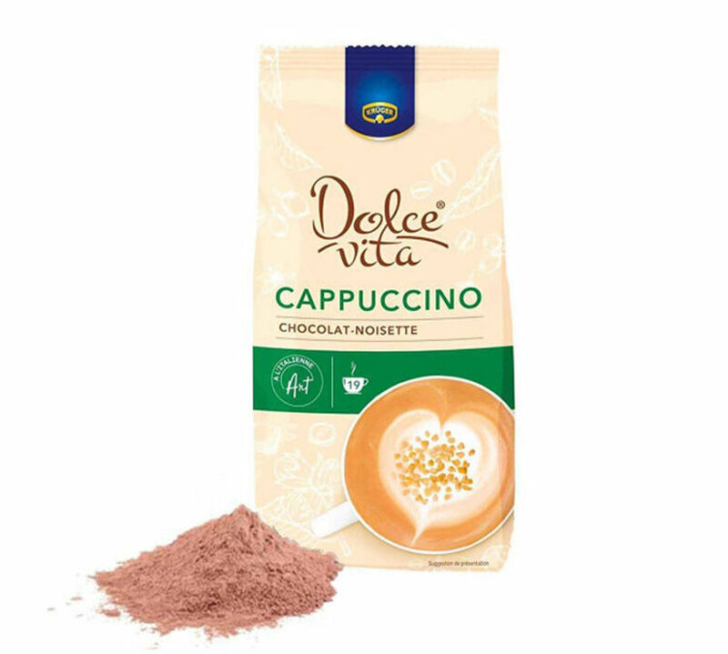Dolce Vita Chocolate Hazelnut Cappuccino Instant Coffee - 380g image number 1
