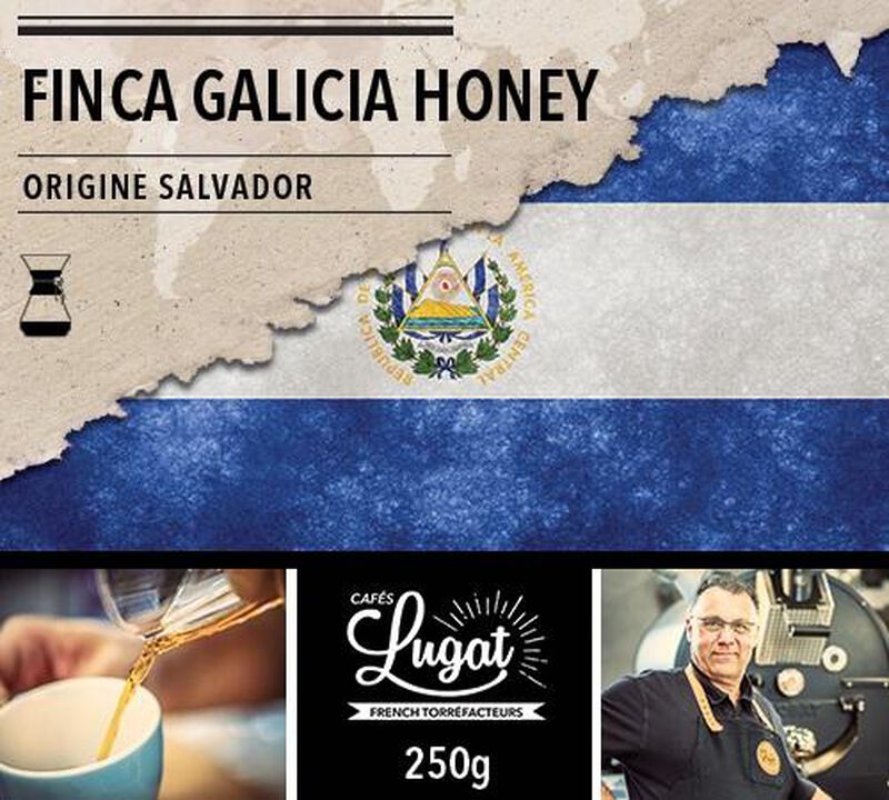 Ground coffee for moka pots: El Salvador - Finca Villa Galicia Honey - 250g - Caf&eacute;s Lugat image number 0