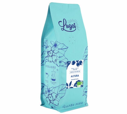 Lugat Altura Organic Specialty Coffee Beans - 1kg