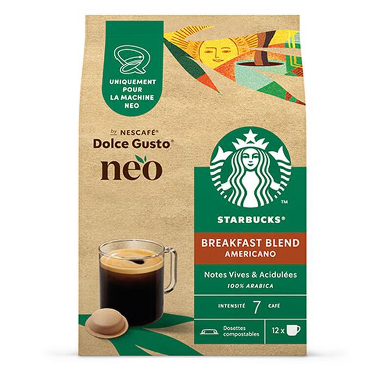 NEO Nescafe&reg; Dolce Gusto&reg; pods Starbucks Breakfast Blend Americano x 12 image number 3