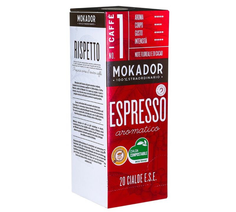 Mokador Castellari ESE pods x 80 - Discovery coffee pack image number 2