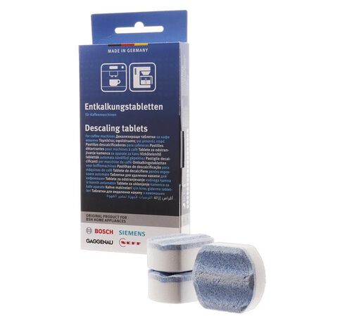Bosch Siemens 2 in 1 Descaling Tablets