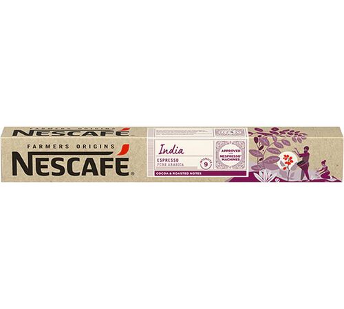 10 Nespresso* Original Compatible Capsules Indian Origins &ndash; NESCAFE FARMERS