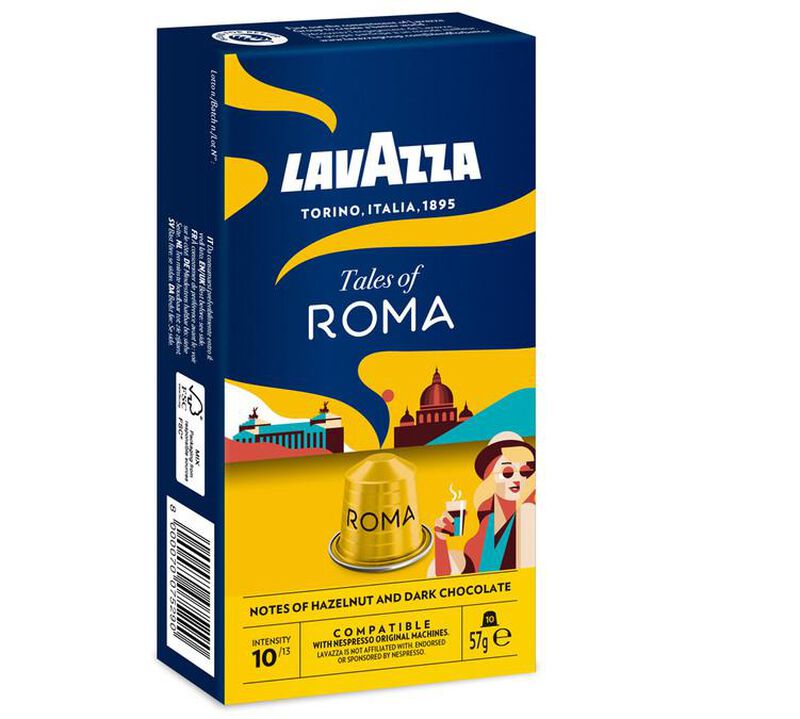 10 Nespresso* Original Compatible Capsules Tales Of Roma &ndash; LAVAZZA image number 2