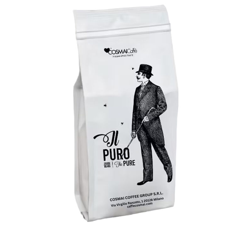 The Pure coffee beans - 100% Arabica - 8x250g - Cosmai Caff&egrave; image number 1