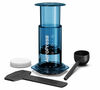 AeroPress Clear Portable Coffee Maker in Blue image number 1