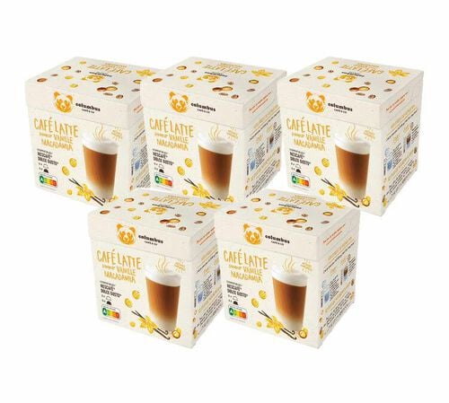 60 Nescaf&eacute;* Dolce Gusto* Compatible Pods Vanilla Macadamia Latte &ndash; COLUMBUS
