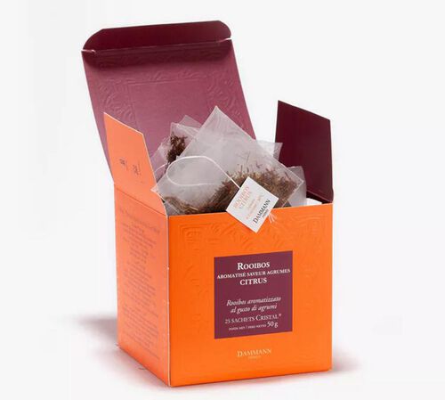 Dammann Fr&egrave;res - Rooibos Agrumi - 25 bustine Cristal