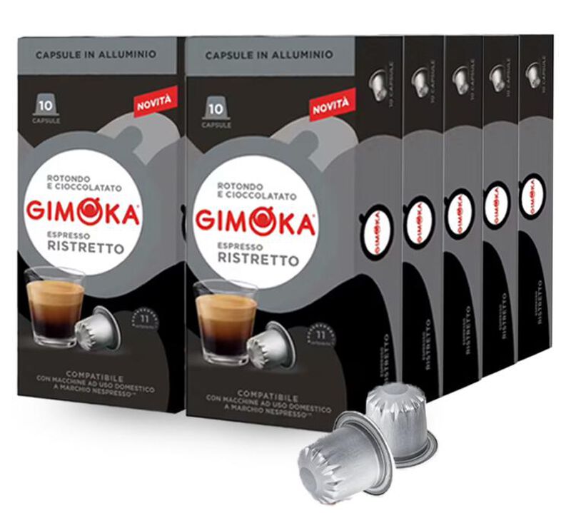 100 capsule compatibili Nespresso* Original Ristretto &ndash; Gimoka image number 0