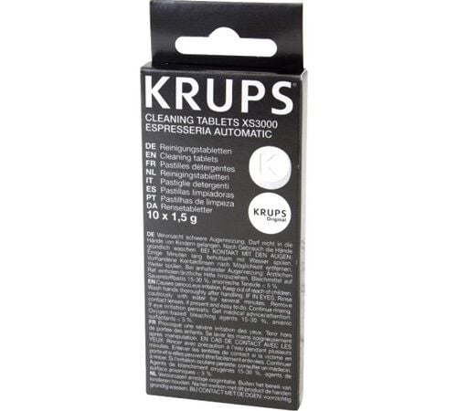 Cleaning tablets for Krups coffee machines - 10 tablets