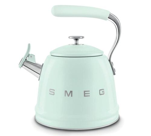 Bouilloire sifflante - "Ann&eacute;es 50" / 2.3 L / acier inoxydable - SMEG