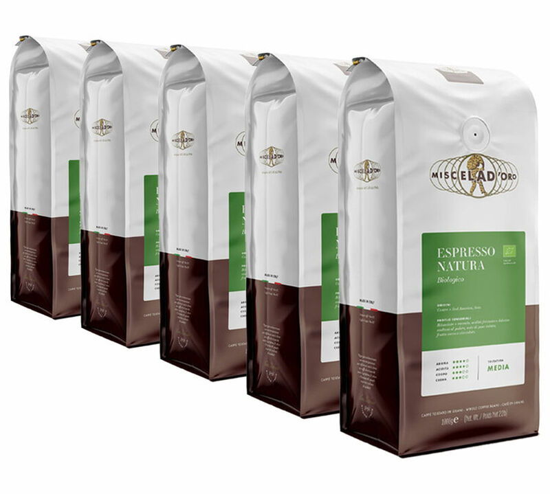 Miscela d'Oro - Caff&egrave; in grani uso professionale - Espresso Natura Bio 5 kg image number 0