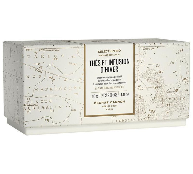 George Cannon Selection of Organic Teas and Herbal Teas for Winter - 20 tea bags image number 0