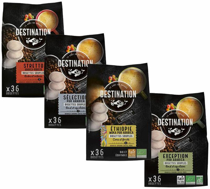 Senseo-Compatible Pods Organic Value Pack Destination Discovery Selection x 144 image number 0