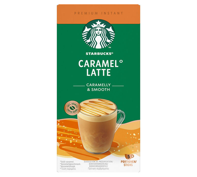 Starbucks Instant Coffee Caramel Latte - 115g image number 0