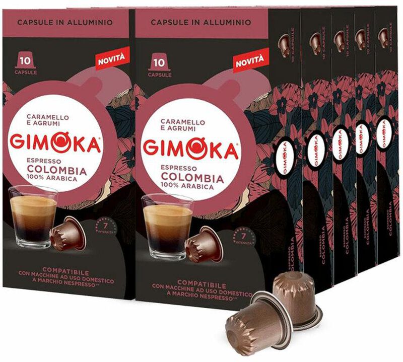 Gimoka Nespresso* Original Compatible Pods Colombia x 100 image number 0