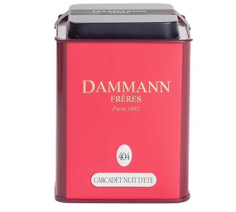 N&deg;404 Hibiscus Tea Nuit d'Et&eacute; Fruit Infusion by Dammann Fr&egrave;res - 100g image number 0