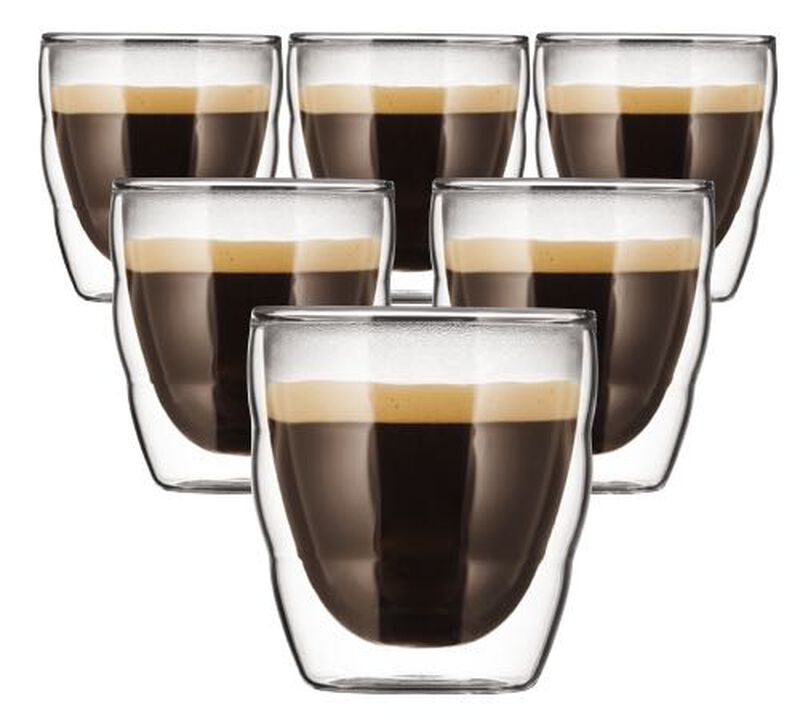Bodum - 6 Bicchierini da caff&egrave; doppia parete BODUM - Pilatus 8 cl image number 0