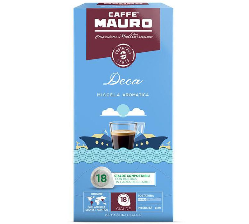 Caff&egrave; Mauro - 18 cialde ESE - Deca image number 0