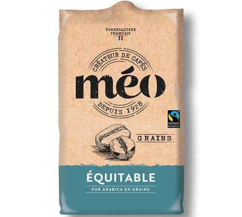 M&eacute;o Max Havelaar Fairtrade coffee beans  500g