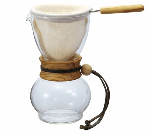 Hario DPW Drip Pot with cloth filter for 1-2 cups