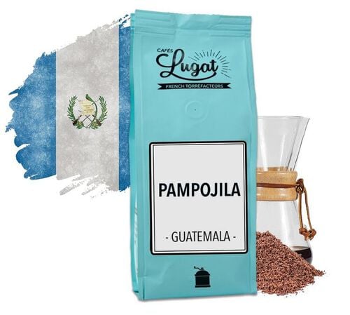 Ground coffee for filter coffee machines: Guatemala - Pampojila - 250g - Caf&eacute;s Lugat