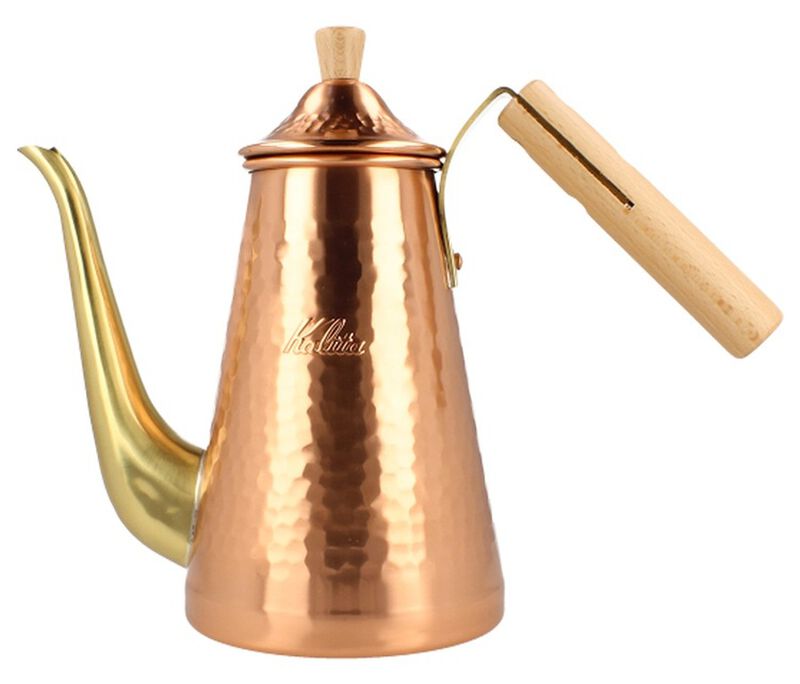 Kalita Copper Pour Over Kettle for Gas Hobs - 700ml image number 0