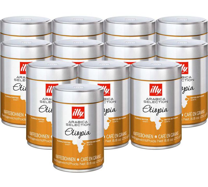 Illy Coffee Beans MonoArabica Ethiopia - 12 x 250g image number 0