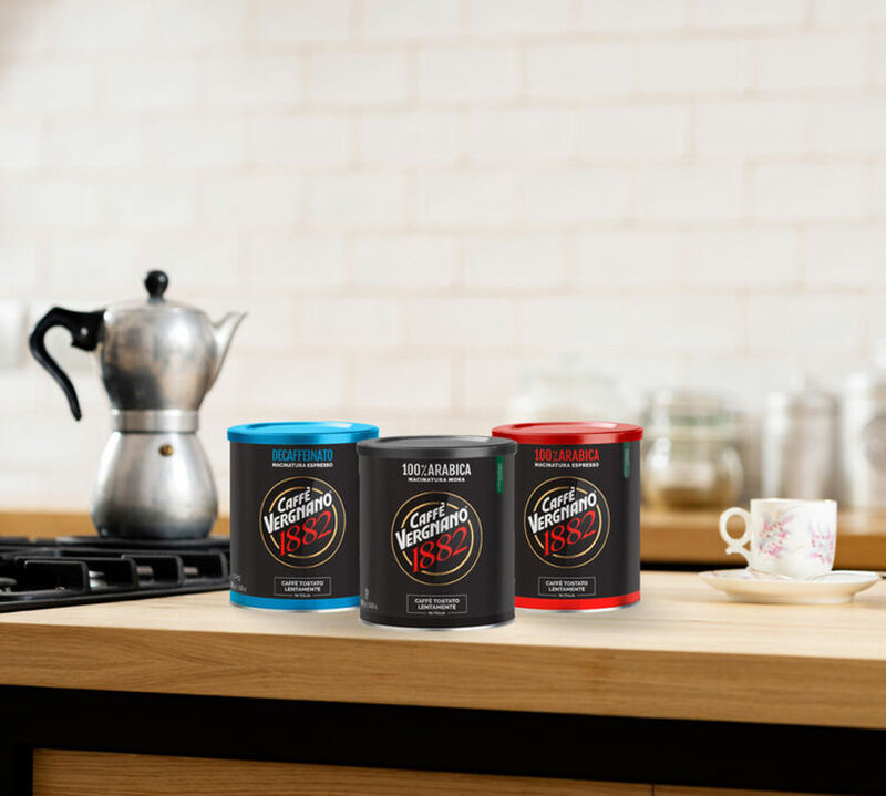 Caff&egrave; Vergnano - Caff&egrave; macinato 100% Arabica 250 g image number 2