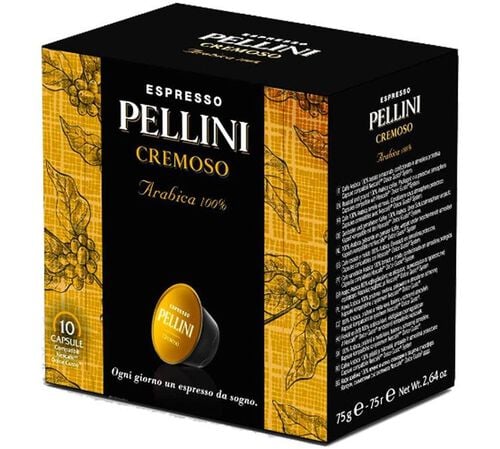 10 Nescaf&eacute;* Dolce Gusto* Compatible Pods Cremoso &ndash; PELLINI