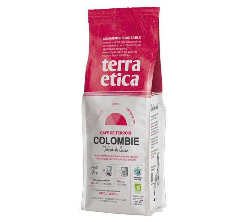 Terra Etica Organic Ground Coffee Colombia - 250g image number 0