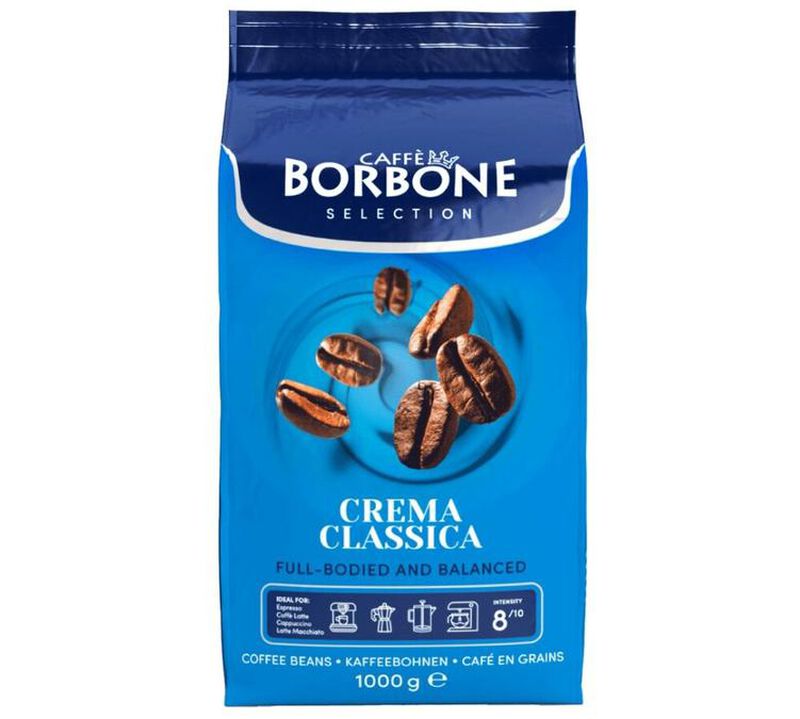 Caffe Borbone Crema Classica Coffee Beans 1kg image number 0