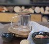 Double-wall glass mug with tea infuser - 39cl - OGO Living image number 2