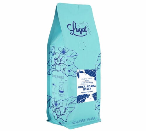 Caf&eacute;s Lugat Coffee Beans Moka Sidama Nyala - 1kg