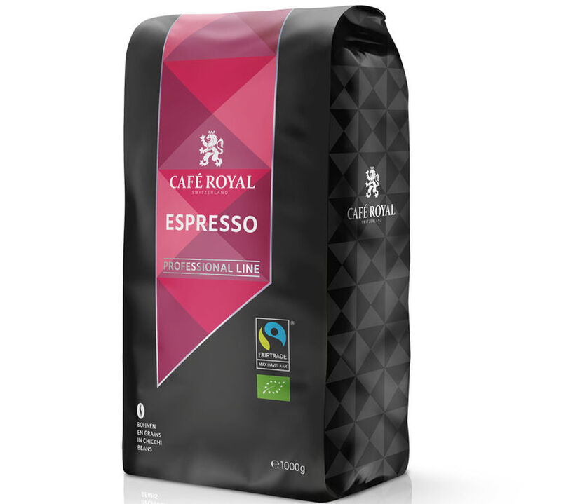 Caf&eacute; Royal Organic Coffee Beans Espresso Professional Line - 1kg image number 0