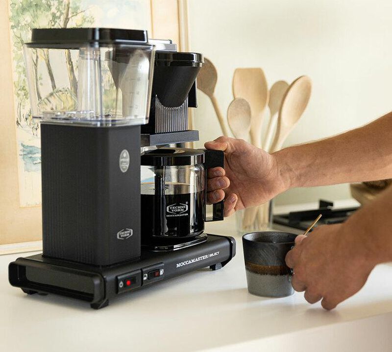 Caffettiera filtro Moccamaster KBG741 SELECT Nero Opaco image number 4