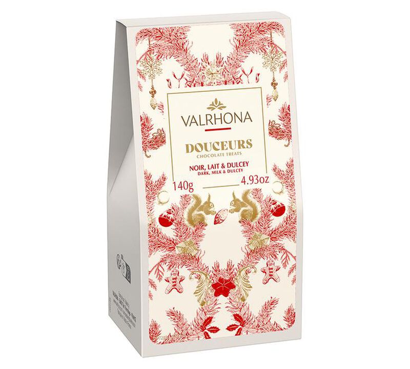 Valrhona Christmas Treats Douceurs de No&euml;l 2025 - 140g image number 0