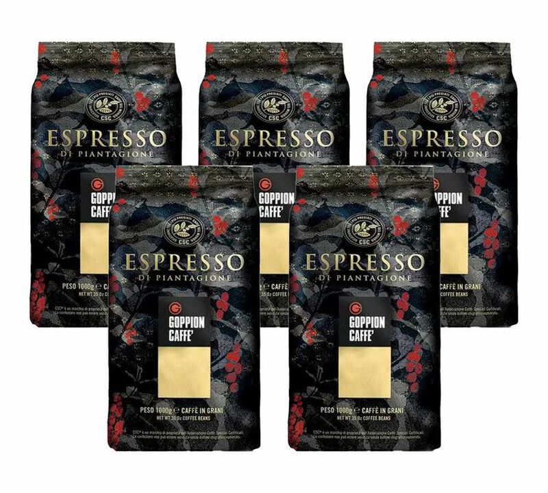 Goppion Caff&egrave; - Caff&egrave; in grani per uso professionale - Espresso di Piantagione 5 kg image number 0