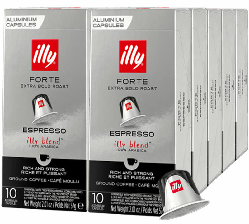 100 capsule compatibili Nespresso* Original Tostatura Forte &ndash; Illy image number 0