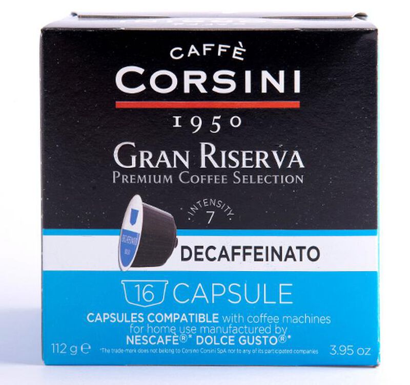 Caff&egrave; Corsini - 80 capsule per Nescafe&reg; Dolce Gusto&reg; - Gran Riserva Decaffeinato image number 3