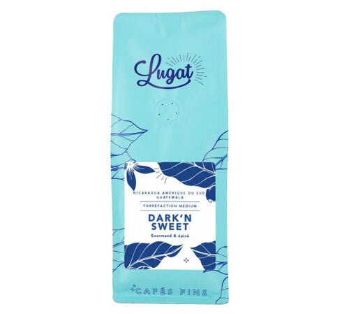 Lugat Ground Coffee Dark'n Sweet for Pour Over - 250g