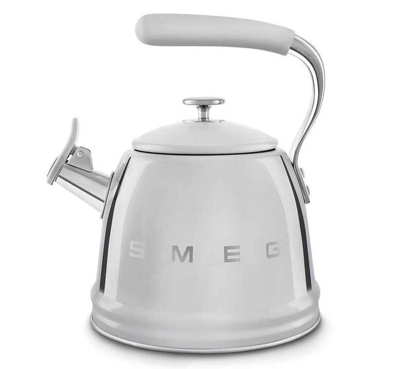 Bouilloire sifflante - "Ann&eacute;es 50" / 2.3 L / acier inoxydable - SMEG image number 0