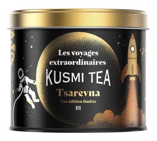 Kusmi Tea Organic Loose Leaf Black Tea Tsarevna - 120g