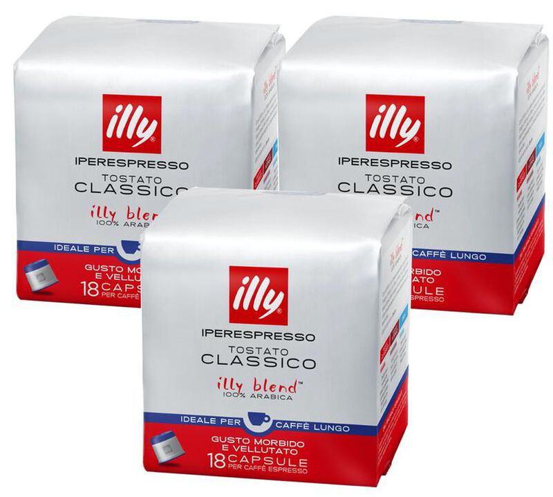 Illy - 54 capsule Iperespresso - Classico Lungo image number 0