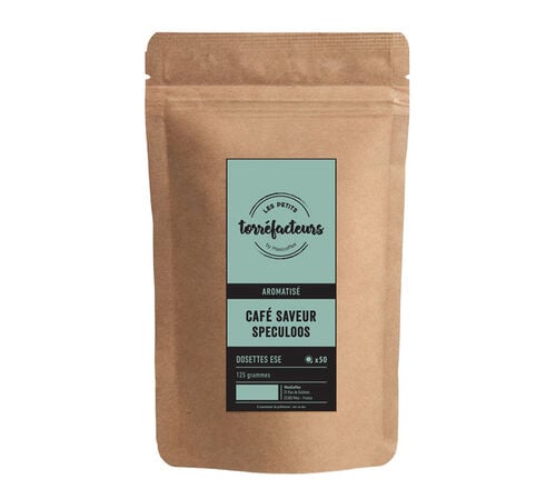 Les Petits Torr&eacute;facteurs Speculoos biscuit flavoured coffee ESE pods x 50