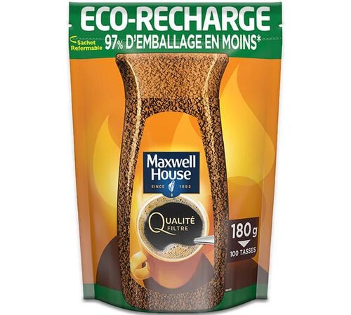 Maxwell House Instant Coffee Refill - 180g